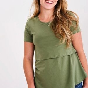 Latch mama cotton swing nursing  T-shirt